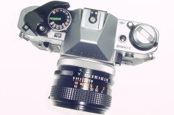 Canon AE-1 Program 35mm SLR Film Manual Camera with Canon 50mm F/1.4 FD Lens