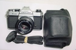 Pentax K1000 35mm Film SLR Manual Camera + Pentax-M 50mm F/1.4 SMC Lens