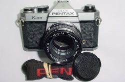 Pentax K1000 35mm Film SLR Manual Camera + Pentax-M 50mm F/1.4 SMC Lens