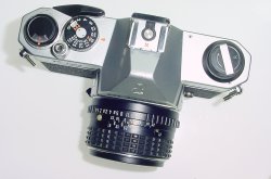 Pentax K1000 35mm Film SLR Manual Camera + Pentax-M 50mm F/1.4 SMC Lens