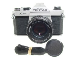 Pentax K1000 35mm Film SLR Manual Camera + Pentax-M 50mm F/1.4 SMC Lens
