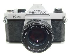 Pentax K1000 35mm Film SLR Manual Camera + Pentax-M 50mm F/1.4 SMC Lens