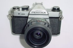 Pentax K1000 35mm Film SLR Manual Camera + Pentax-A 50mm F/1.7 SMC Lens