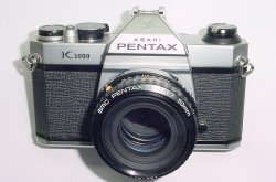Pentax K1000 35mm Film SLR Manual Camera + Pentax-A 50mm F/1.7 SMC Lens