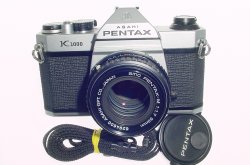Pentax K1000 35mm Film SLR Manual Camera + Pentax-M 50mm F/1.7 SMC Lens