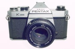 Pentax K1000 35mm Film SLR Manual Camera + Pentax-M 50mm F/1.7 SMC Lens