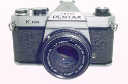 Pentax K1000 35mm Film SLR Manual Camera + Pentax-M 50mm F/1.7 SMC Lens