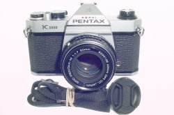 Pentax K1000 35mm Film SLR Manual Camera + Pentax-M 50mm F/1.7 SMC Lens