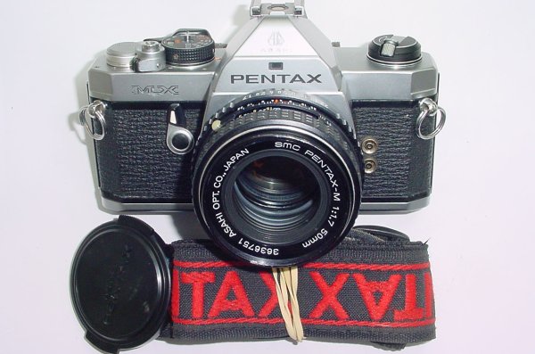 Pentax MX 35mm Film SLR Manual Camera with Pentax-M 50mm F/1.7 SMC Lens