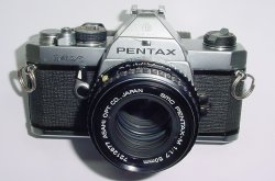 Pentax MX 35mm Film SLR Manual Camera with Pentax-M 50mm F/1.7 SMC Lens