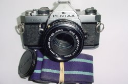 Pentax MX 35mm Film SLR Manual Camera with Pentax-M 50mm F/1.7 SMC Lens