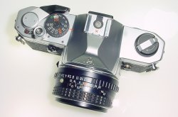 Pentax MX 35mm Film SLR Manual Camera with Pentax-M 50mm F/1.7 SMC Lens