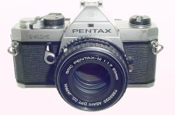 Pentax MX 35mm Film SLR Manual Camera with Pentax-M 50mm F/1.7 SMC Lens