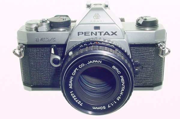 Pentax MX 35mm Film SLR Manual Camera with Pentax-M 50mm F/1.7 SMC Lens