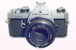 Pentax MX 35mm Film SLR Manual Camera with Pentax-M 50mm F/1.7 SMC Lens