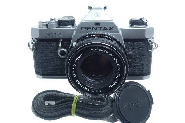 Pentax MX 35mm Film SLR Manual Camera with Pentax-M 50mm F/1.7 SMC Lens