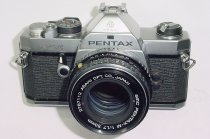 Pentax MX 35mm Film SLR Manual Camera with Pentax-M 50mm F/1.7 SMC Lens