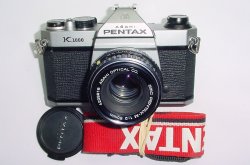 Pentax K1000 35mm Film SLR Manual Camera with Pentax-M 50mm F/2 SMC Lens