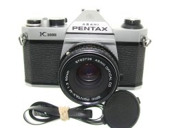Pentax K1000 35mm Film SLR Manual Camera with Pentax-M 50mm F/2 SMC Lens
