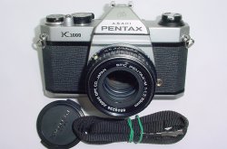 Pentax K1000 35mm Film SLR Manual Camera + Pentax-M 50mm F/1.7 SMC Lens