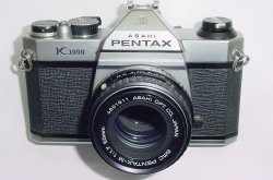 Pentax K1000 35mm Film SLR Manual Camera + Pentax-M 50mm F/1.7 SMC Lens