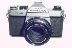 Pentax K1000 35mm Film SLR Manual Camera + Pentax-M 50mm F/1.7 SMC Lens