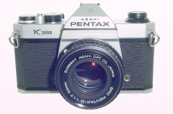 Pentax K1000 35mm Film SLR Manual Camera + Pentax-M 50mm F/1.7 SMC Lens