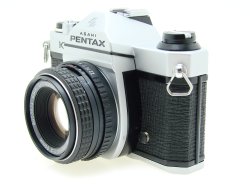 Pentax K1000 35mm Film Manual SLR Camera + Pentax-M 50mm F/2 SMC Lens