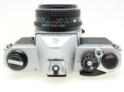 Pentax K1000 35mm Film Manual SLR Camera + Pentax-M 50mm F/2 SMC Lens