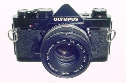 Olympus OM-1N MD 35mm Film SLR Manual Camera with Olympus 50/1.8 Zuiko Lens