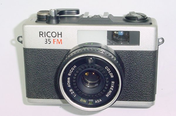 Ricoh 35 FM 35mm Film Compact Camera Rikenon 40/2.8 Lens