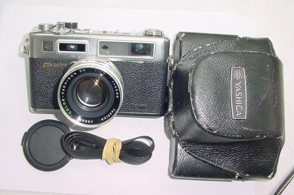 YASHICA ELECTRO 35 GSN 35mm Film Rangefinder Camera with 45mm F/1.7 Lens