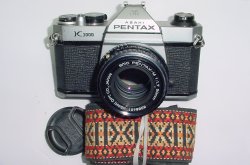 Pentax K1000 35mm Film SLR Manual Camera with Pentax-A 50mm F/1.7 SMC Lens