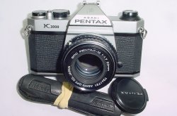Pentax K1000 35mm Film SLR Manual Camera with Pentax-A 50mm F/1.7 SMC Lens