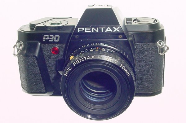 Pentax P30 35mm Film SLR Manual Camera + Pentax-A 50mm F/1.7 SMC Lens