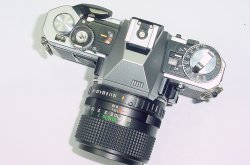 FUJICA AX-5 35mm Film SLR Manual Camera with FUJI 55/1.6 MD EBC X-FUJINON Lens