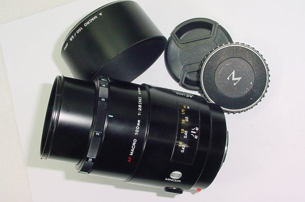 Minolta 100mm F/2.8 AF Macro Auto Focus Lens For Sony A-Mount