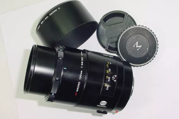 Minolta 100mm AF Macro Auto Focus Lens For Sony A-Mount