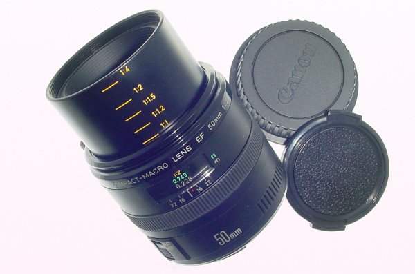 Canon 50mm F/2.5 EF Compact-Macro Auto & Manual Focus Lens