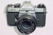 Pentax KX 35mm Film SLR Manual Camera with Pentax-M 55mm F/1.8 SMC Lens