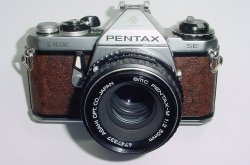 Pentax ME 35mm Film Manual SLR Camera with Pentax-M 50mm F/2 SMC Lens