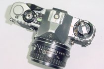 Pentax ME 35mm Film Manual SLR Camera with Pentax-M 50mm F/2 SMC Lens