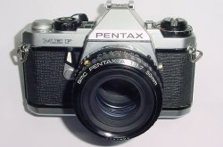 Pentax ME F 35mm Film SLR Manual Camera with Pentax-A 50mm F/1.7 SMC Lens