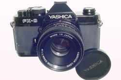 Yashica FX-3 35mm Film SLR Manual Camera with 50mm F1.9 DSB Lens
