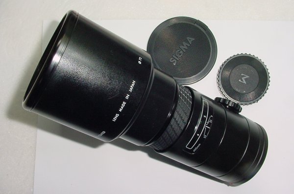 Sigma 400mm F/5.6 Multi-Coated Telephoto AF/MF Focus Lens For Sony A-Mount