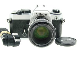 Nikon FE 35mm Film SLR Manual Camera + Nikon 50mm f/1.8 AI Nikkor Lens