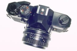 Pentax MX 35mm Film SLR Manual Camera with Pentax-M 50mm F/1.7 SMC Lens in Black