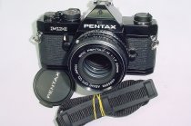 Pentax MX 35mm Film SLR Manual Camera with Pentax-M 50mm F/1.7 SMC Lens in Black