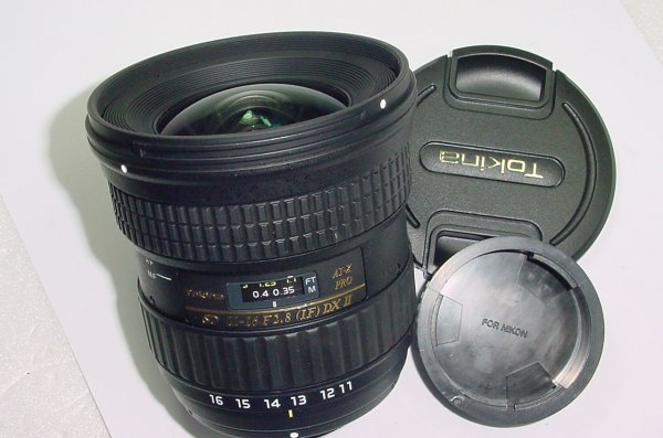 Tokina 11-16mm F/2.8 SD (IF) DX II AT-X PRO Wide Angle Zoom Lens For Nikon AF