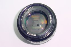 Nikon 50mm F/1.4 NIKKOR Pre-AI Standard Manual Focus Lens